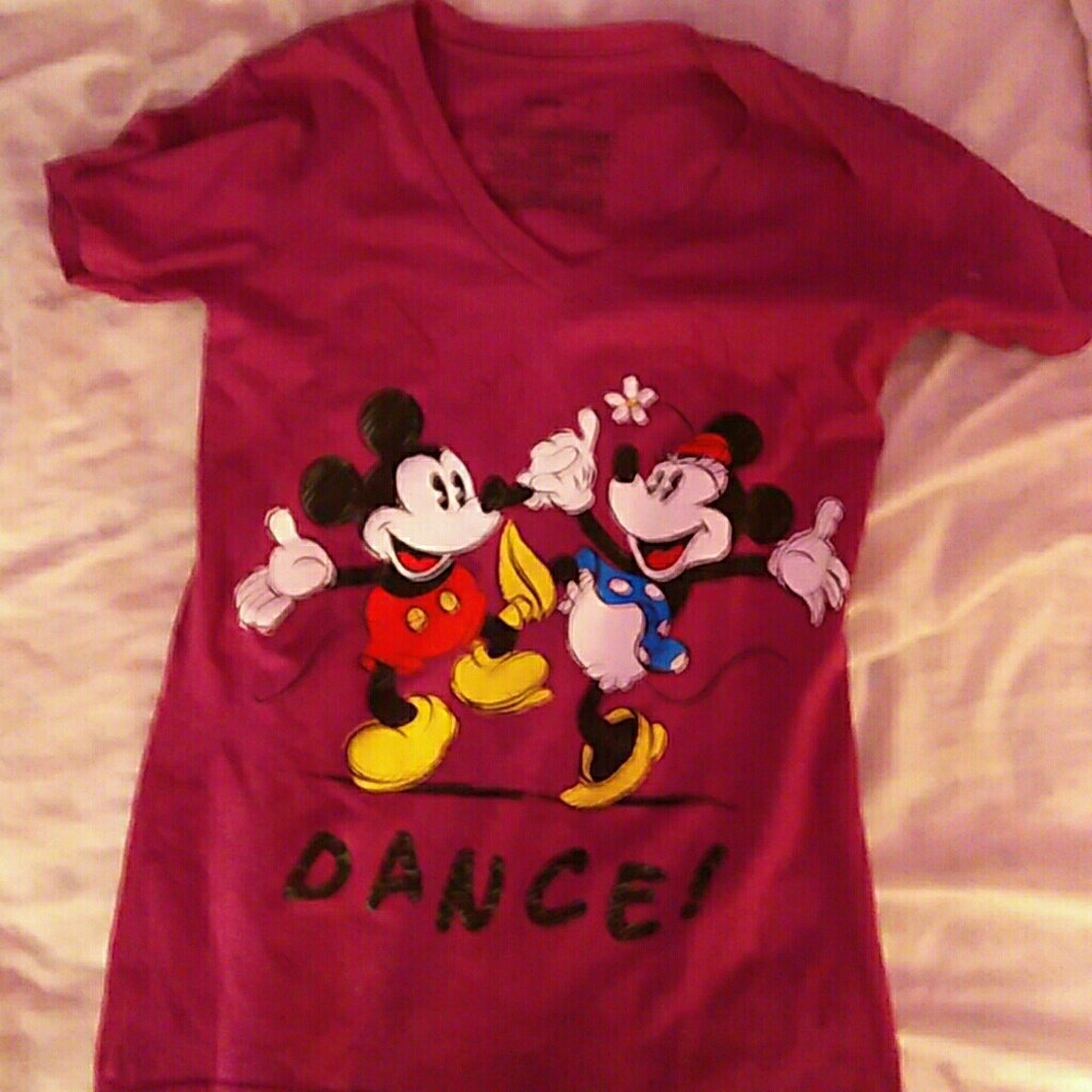 Mickey and Minnie mouse t shirt